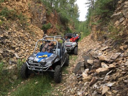 Four Wheeling in the hills